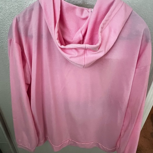 Pink Hoodie with Sloth and Floral Print - Picture 4 of 4